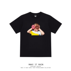 Áo phông Make It Rain Heybig ngắn tay - Boy face donut